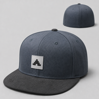 Cappello da Baseball Strutturato a 6 Pannelli Stile 59 con Etichetta Personalizzata, Streetwear Urbano Gotico con Ricamo 3D e Visiera Curva