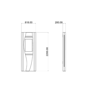 Ngoài trời không thấm nước LCD màn hình cảm ứng kỹ thuật số biển hiển thị cho xe buýt nơi trú ẩn tàu điện ngầm wayfinding với tùy chọn tùy chỉnh - Product Image 4