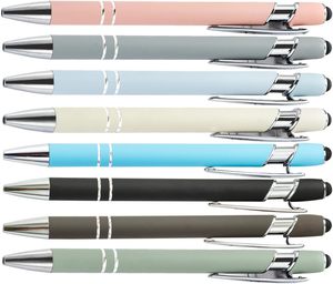 Promotional Cheapest Aluminum Ballpoint Stylus <b>Pen</b> With Soft Rubber <b>Touch</b> <b>Screens</b> Cheap Custom Logo <b>for</b> Mobile Phone Ball Point - Product Image 1