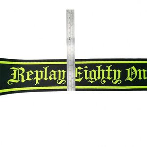 Logo Printing for Bags <b>Strap</b> the Latest Fashion Custom Logo Jacquard High Strength Polyester Webbing - Product Image 1