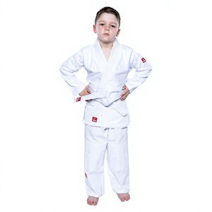 Kimono de BJJ AERO, Diseño Personalizado, Esencial y Duradero, Color Blanco, Poliéster/Algodón, Ropa de Artes Marciales, 420g, Unisex, Corte Holgado - Product Image 1