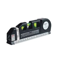 Niveau laser industriel RXT de qualité DIY, 4-en-1, avec ruban à mesurer, marqueur de ligne, projecteur de ligne infrarouge magnétique haute précision, modèle LV03