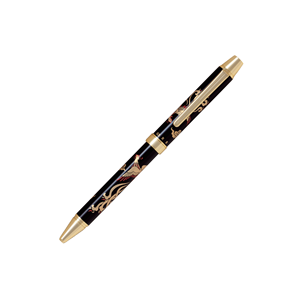 Stylo multifonction BTHM-3SR à trois fonctions, motif traditionnel japonais Ukiyo-e, stylo à bille bicolore, crayon mécanique, cadeau d'affaires - Product Image 4