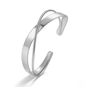 Brazalete de Hierro Electrochapado Estilo Bohemio con Joyería de Boda para Mujer, Anillos de Brazo Ajustables de Geometría Irregular - Product Image 4