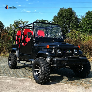 Nouveau modèle de véhicule tout-terrain 2/4 places 250cc/300cc/500cc Quadricycle 4x4 <span class=keywords><strong>Mini</strong></span> <span class=keywords><strong>Jeep</strong></span> à essence <span class=keywords><strong>Jeep</strong></span> pour enfants en vente - Product Image 1