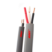 Kabel Daya 3 Inti Berisolasi PVC Abu-abu Standar PSE Konduktor Tembaga Padat