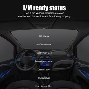 OBDII xe máy quét Đầu đọc phổ ô tô lỗi Detector V314 <span class=keywords><strong>onboard</strong></span> đọc mã thẻ công cụ Chẩn đoán - Product Image 6