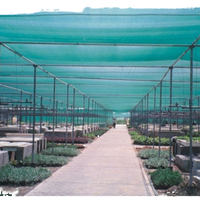 Rouleau de filet d'ombrage tricoté anti-fissures en HDPE vert enduit de PU pour serres agricoles et culture de légumes