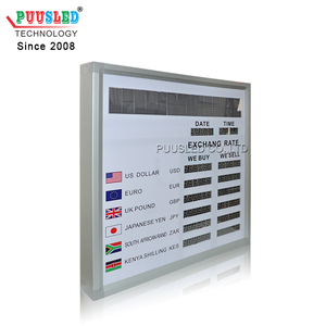 Trong nhà Tiền Tệ Ngân Hàng Tỷ Giá Hối Đoái LED hiển thị ngân hàng lãi suất bảng hiển thị gấp LED hiển thị - Product Image 4