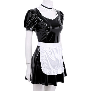 Women Waitress Party Stage Performance Sexy Lolita <strong>French</strong> Maid Dress <strong>Costume</strong> CARR-045 - Product Image 5