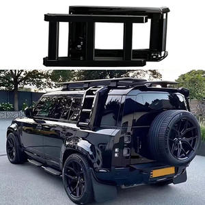 Escalera de acceso lateral para techo para <span class=keywords><strong>Land</strong></span> <span class=keywords><strong>Rover</strong></span> <span class=keywords><strong>Defender</strong></span> 90/110 L663 2020-2024 accesorios de escalera de ventana lateral - Product Image 5