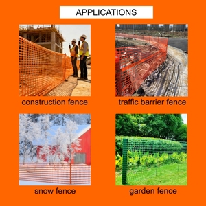 Защитная сетка оранжевого цвета для строительных площадок, 1м, 1.2м, 1.5м, 1.8м, с сигнальной лентой, для рынка Италии - Product Image 4