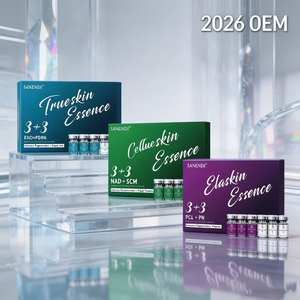 เซรั่มบำรุงผิวหน้า Salon Grade 3+3 Exosome Anti Aging ผสม PCL PN NAD Plus SCM EXO PDRN ฟื้นฟูผิวหน้าที่อ่อนล้าและแก่ - Product Image 4