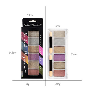 ชุดผงโครเมี่ยมออโรร่า 6 สี สำหรับตกแต่งเล็บเจล ให้ความเงางามแบบประกายมุก - Product Image 6
