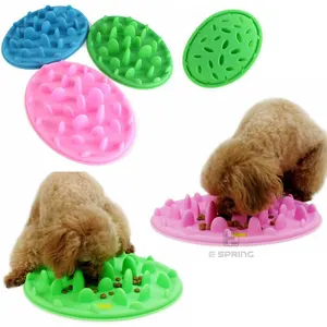 2020 eco-friendly easy use pet tappetino in silicone Pet lento ciotola di cibo lento ciotola di alimentazione