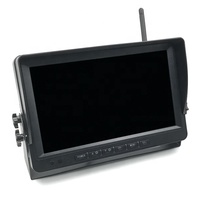 Moniteur sans fil d'enregistrement en boucle MDVR intégré 9 pouces avec caméra de recul de stationnement avant 2.4G système de camion de chariot élévateur