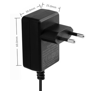 Adaptador de Corriente con Enchufe Tipo C EU, 5V/2A, 9V/1.5A, 12V/1A, 12V/1.5A, 15V/1A, 24V/0.5A, 12W-18W, Adaptador AC/DC con Certificados CE, <span class=keywords><strong>TUV</strong></span> y CB - Product Image 2