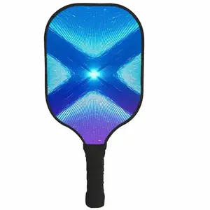 Customized Logo Graphite Carbon Fiber Usapa Approved Pickleball Paddle 4 Pickleballs With Carrying Bag