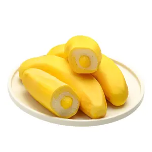 student breakfast 2kg loose banana shaped banana flavored sandwich banana bread