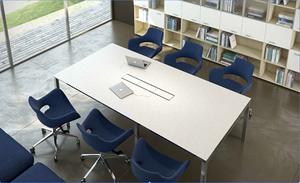 Multiprese da scrivania elettriche con 3 prese e presa pop-up da tavolo per caricabatterie USB - Product Image 4