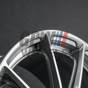 Jantes forgées légères GPW pour course, gris, 18-20 pouces, compatibles avec <span class=keywords><strong>BMW</strong></span> M AMG Audi <span class=keywords><strong>RS</strong></span> Porsche Sport Performance Car, jantes en alliage - Product Image 3