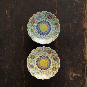 Plato Alto de Cerámica China para Frutas, Forma de Flor, Porcelana Retro de Lujo, Bandeja para Postres, Uso en Fiestas - Product Image 4