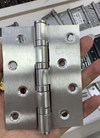 Charnière à roulement silencieux en acier inoxydable 4*3*3.0mm, 4 pouces, pour porte intérieure en bois, prix usine