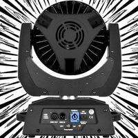 UNOXINE - Cabeza Móvil LED RGBW de 15 W/60 W con Control DMX512, IP33, para Aplicaciones de Discoteca