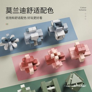 Rompecabezas Educativo Kongming Lock para Niños de 8 a 13 Años, Regalo Unisex con Diseño de Alta Estética - Product Image 2