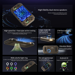 Nuovo sistema ANBERNIC RG477M <span class=keywords><strong>Android</strong></span> 14 Linux 4.7 "120Hz Touch Screen 24 + simulatore doppio <span class=keywords><strong>Joystick</strong></span> console di gioco portatili - Product Image 6