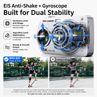 Nouvel appareil photo numérique rétractable avec zoom optique 7X, double caméra 8K 88MP HD, écran 2"-3", Wi-Fi, AF, pour la photographie