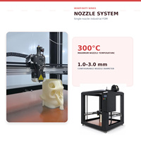 Nouvelle imprimante 3D industrielle de grande taille, volume d'impression 1200x1200x1200mm, vitesse d'impression 350mm/s, production automatique de prototypes en atelier, FDM