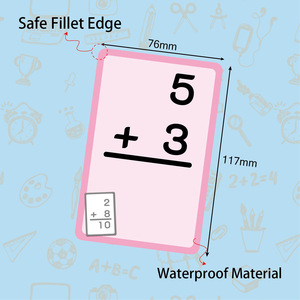 Mẫu giáo tính toán số công cụ trò chơi toán học sớm thẻ học tập trẻ em trừ THẺ FLASH - Product Image 4