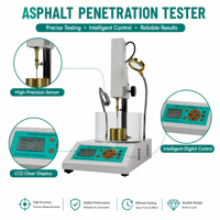 Digital Asphalt Penetration Tester Bitumen Penetrometer Automatic High Precision Laboratory Bitumen Asphalt Testing Equipment
