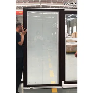Heavy Duty Aluminium Frame Sliding Glass Door System Bedroom Aluminium Glass Sliding Door