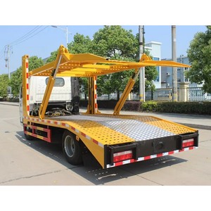 Camion de transport de voitures à double étage Dongfeng à bon prix, camion de remorquage, camion de dépannage à vendre - Product Image 5