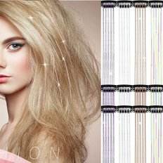 Accessoire de coiffure simple pour postiche à paillettes serrées (WFGG8NO) - Product Image 1