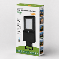 Lampadaire Solaire Tout-en-un PRO 40W 6000lm 3CCT IP65 Étanche pour Zones Éloignées Hors Réseau, Montage Mural ou sur Poteau, Détecteur de Mouvement LED