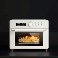 Four à air chaud multifonctionnel électrique pour la cuisine à domicile, 23 L