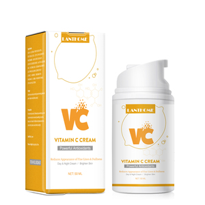50ml Mejor Día Noche Brillo Cuidado Vitamina C Crema Facial Antienvejecimiento Crema Antiarrugas de Vitamina C para la Cara - Product Image 1