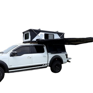 <span class=keywords><strong>Tente</strong></span> de toit rigide pliable pour pick-up, imperméable, en alliage d'aluminium, pour camping tout-terrain en extérieur - Product Image 6