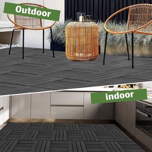 Dalles de sol en plastique emboîtables de qualité supérieure pour terrasse, cour et garage – Revêtement de sol en PP populaire - Product Image 4