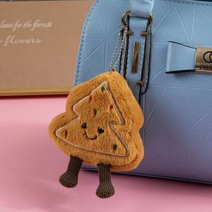 Colgante de Peluche Estrella de Navidad, Adorno Festivo para Árbol y Llavero para Bolso, Accesorio de Regalo Suave y Relleno para Decoración Navideña, Novedad 2025 - Product Image 5