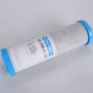 Cartouche filtrante au charbon actif CTO 10 pouces 5 microns pour purificateur d'eau - Product Image 1
