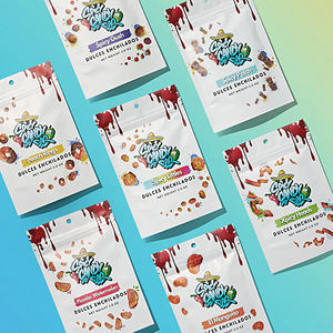 Bolsa de plástico para caramelos liofilizados, estampada personalizada, sellada, con cremallera resellable - Product Image 6