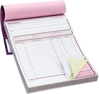 Livre de commandes personnalisé reçu facture 1 2 3 4 5 6 plis 9.5x11 pouces NCR ordinateur continu rame de papier autocopiant