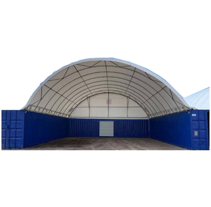 Nhiệm vụ nặng nề <span class=keywords><strong>container</strong></span> tán nơi trú ẩn vận chuyển vải Dome <span class=keywords><strong>container</strong></span> bụi phóng xạ lĩnh vực nơi trú ẩn PVC 40 vận chuyển <span class=keywords><strong>container</strong></span> Dome nơi trú ẩn - Product Image 3