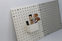 Étagères Murales Perforées en Métal d'Origine, Ventes Flash, À Monter Soi-même, avec Accessoires Métalliques pour Salle de Bain et Cuisine