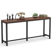 Petite Table de stockage d'énergie portable pour la maison pour Amazon Home Salon Table d'appoint de couloir murale pour appartement d'entrée