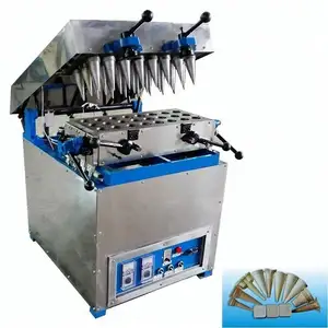 OC-24C Automatic Ice Cream Cone Waffle Wafer Biscuit Making Machine Price